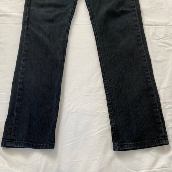 LEVI STRAUSS 511 Straight Leg Faded Black Denim Jeans 33 x 32 - Picture 8 of 14